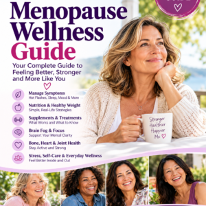 40HormoneHelp Premium Menopause Wellness Guide cover for women navigating perimenopause and menopause